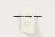 Galaxy S26 Ultra Mockup, an Android Mockup by Toasin Studio (Thumbnail 5 of 5)