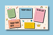 Collage Style Notebook Planner, an UI Kit Template by MightyDesign (Thumbnail 2 of 6)