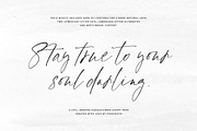 Indie Beauty Chic Handlettered Font, a Script Font by Pink Coffie (Thumbnail 11 of 30)