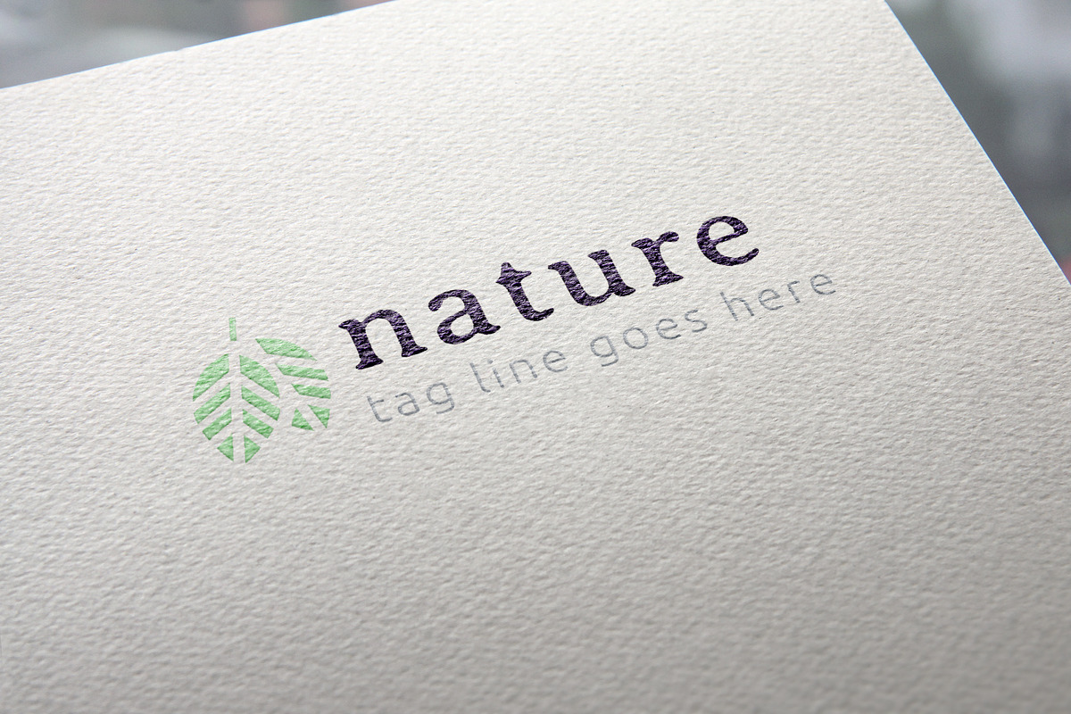 Nature Leaf Vector Logo Template, a Branding & Logo Template by GladicMonster (Photo 23 of 26)