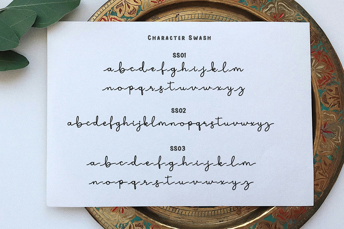 City line, a Handwritten Font by Sulthan Studio (Photo 6 of 6)