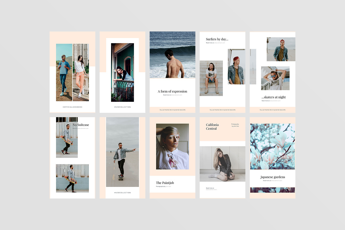 California Instagram Stories, a Social Media Template by Ruben Stom (Photo 8 of 9)