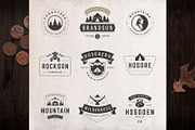 280 Outdoor logos and badges, a Branding & Logo Template by Vasya Kobelev (Thumbnail 82 of 83)