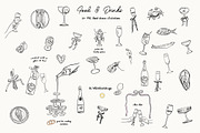 Hand Drawn Wedding Illustrations 300, an Object Graphic by whiteheartdesign (Thumbnail 3 of 24)