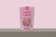 Pouch Packaging Mockup, a Packaging Mockup by ulfatunnazira (Thumbnail 3 of 6)