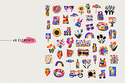 Summer vibes collage, a Graphic by Uniyok (Thumbnail 3 of 13)