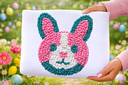 Easter Faux Crochet PNG Bundle, a Texture Illustration by RobertsArt (Thumbnail 4 of 9)