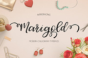 Marigold, a Handwritten Font by BilberryCreates (Thumbnail 1 of 8)