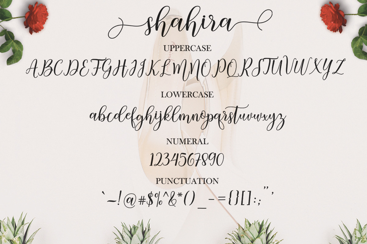 Shahira script, a Script Font by Madjack.font (Photo 7 of 8)