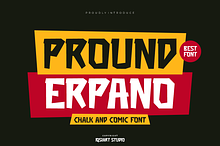 Pround Erpano - Comic Font