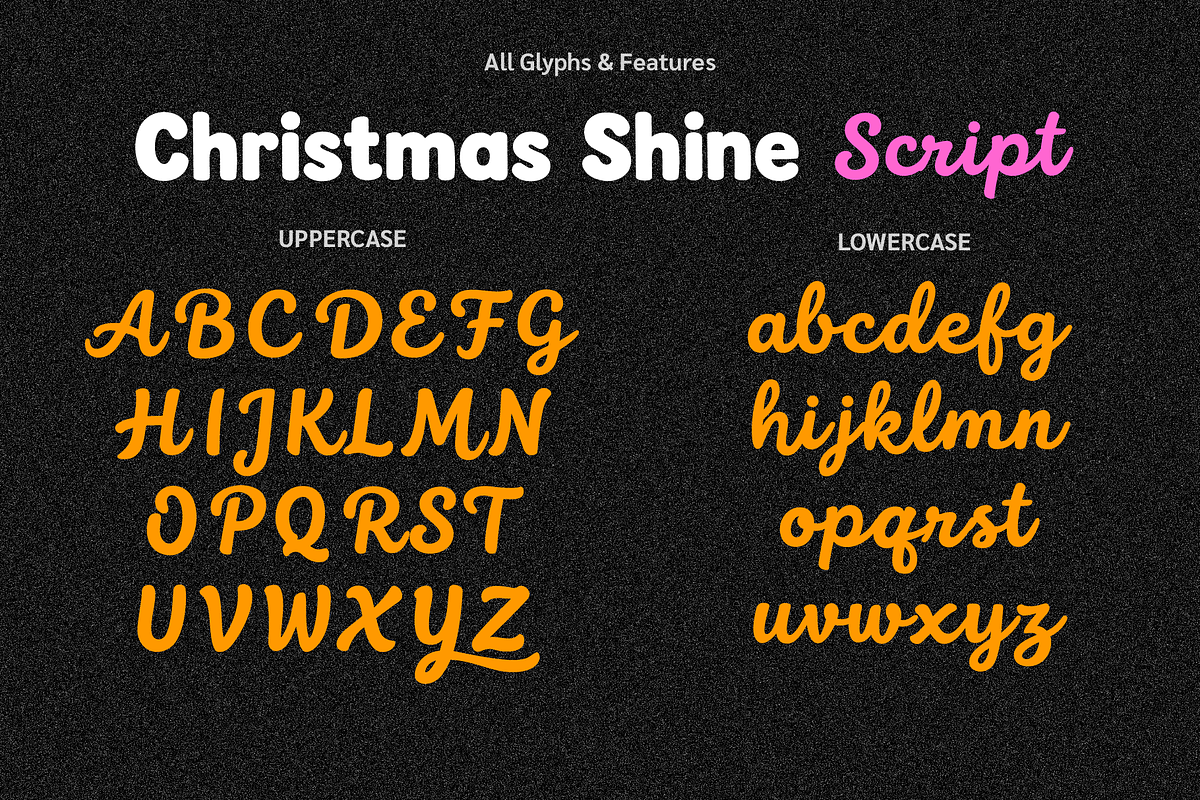 Christmas Shine, a Handwritten Font by BBtypeStudios (Photo 20 of 24)