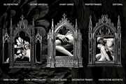 Gothic Medieval Frames, an Object Graphic by The Flossy Finch (Thumbnail 4 of 21)