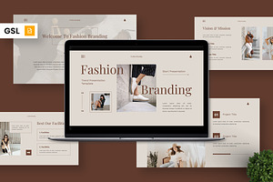 Fashion Branding - Trend GSL, a Presentation Template by Deepslide Studio