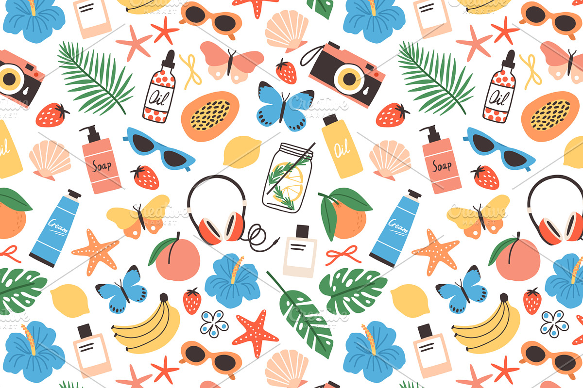 Summet set, a Decorative Illustration by Good Studio (Photo 6 of 14)