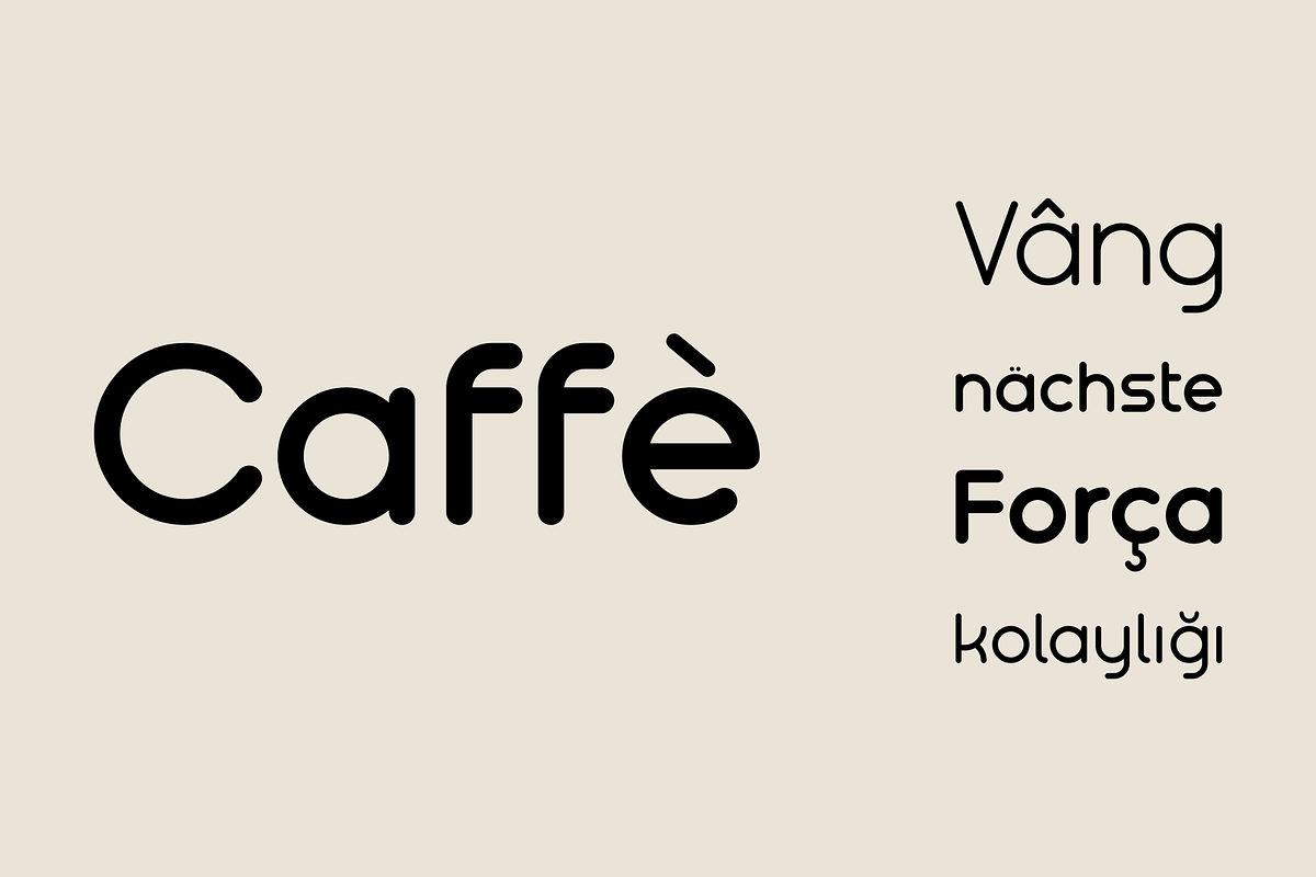 Voluta – Font Family, a Sans Serif Font by Stefano Giliberti (Photo 9 of 10)