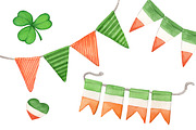 St. Patricks Day watercolor clipart, an Illustration by s.yanyeva (Thumbnail 4 of 6)