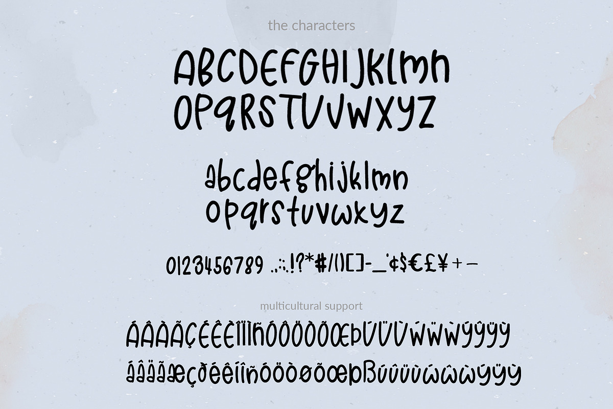 Hello Monday Hand Drawn Font preview 5