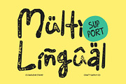 CS Darlene Stamp, a Handwritten Font by Craft Supply Co. (Thumbnail 7 of 8)