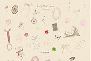 Cottagecore Vintage Illustrations, a Decorative Illustration by whiteheartdesign (Thumbnail 8 of 21)