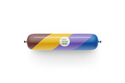Large Sausage Chub Mockup, a Product Mockup by easymock (Thumbnail 4 of 6)
