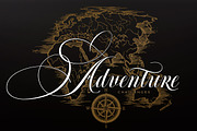 Moritza Script With Ornament, a Script Font by Max.co Studio (Thumbnail 7 of 12)