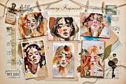 Collage Woman ART, a Wallpaper Graphic by O m N i  Studio (Thumbnail 5 of 15)