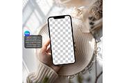 Neutral Aesthetic Mobile Screen Mock, a Product Mockup by MockupWizard (Thumbnail 3 of 5)