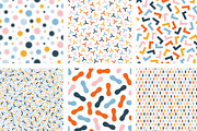 Color seamless bright funky patterns, a Pattern Graphic by ExpressShop (Thumbnail 6 of 7)