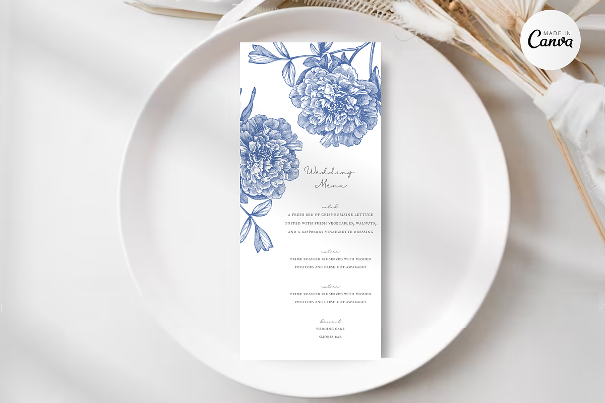 Asian Floral Wedding Invite - C1, an Invitation Template by YeeqsWedding (Photo 3 of 9)