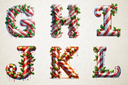 Jolly Christmas Alphabet Magic, an Illustration by RobertsArt (Thumbnail 7 of 7)