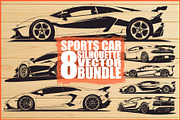 Fast Car Bundle, an Illustration by balal (Thumbnail 1 of 9)