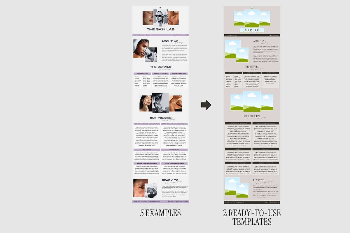 Acuity Profile Template preview 2
