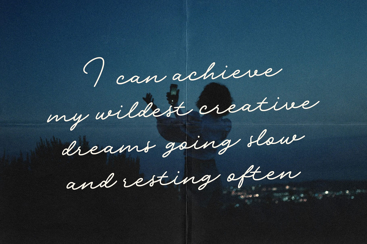 CS Lydia – Handwritten Script Font, a Script Font by Craft Supply Co. (Photo 3 of 8)