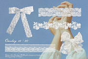 Vintage Lace Pieces Overlays, a Texture Graphic by Kaleriia (Thumbnail 17 of 18)