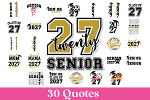 Senior 2027 Quotes Bundle