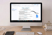 ATS Resume for Cyber Security, a Resume Template by Design_Xlab (Thumbnail 4 of 10)
