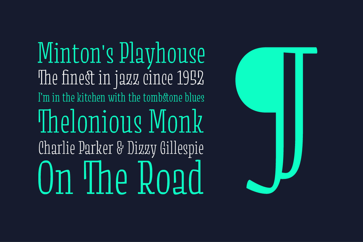 Minton52 font, a Serif Font by Yury Veselov (Photo 4 of 9)