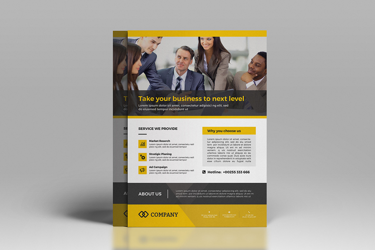 Corporate Flyer, a Flyer Template by Rongmistiry (Photo 7 of 8)