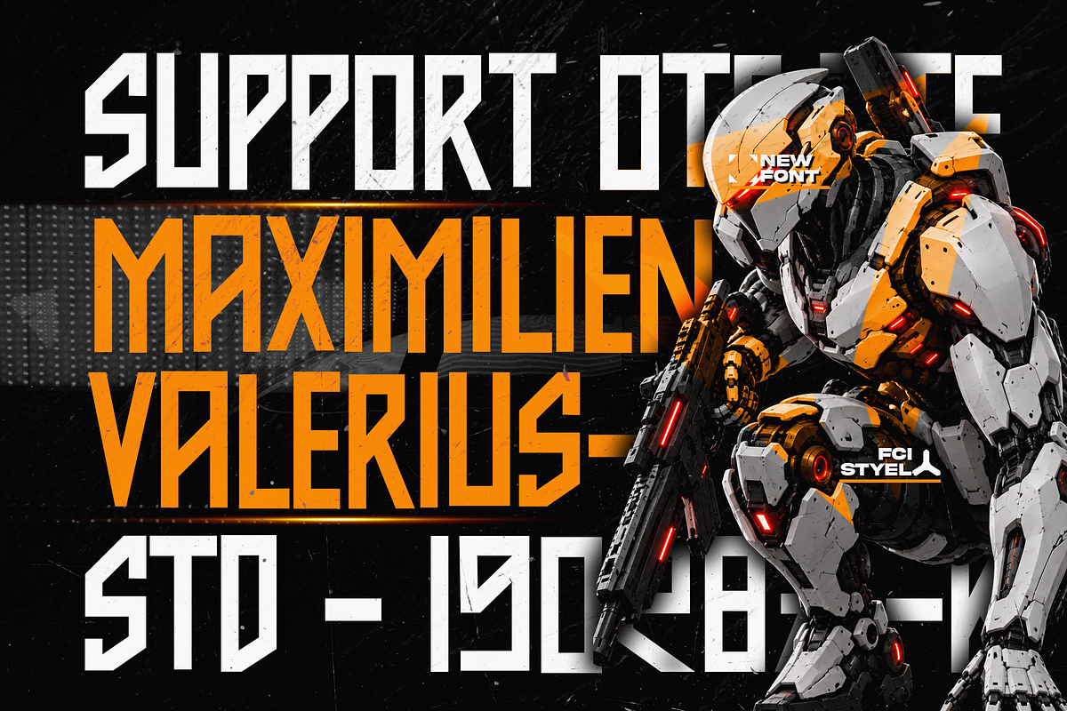 BACKBONES Futuristic Sci Fi Font, a Sans Serif Font by Templatiostudio (Photo 10 of 12)
