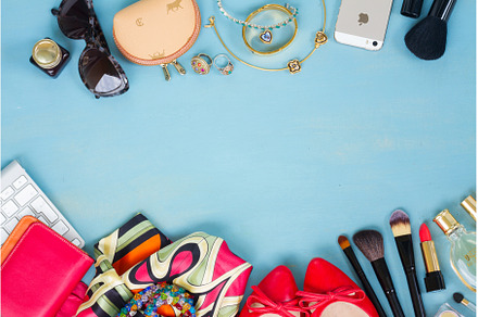 styled feminine desktop, a Beauty & Fashion Photo by Neirfy