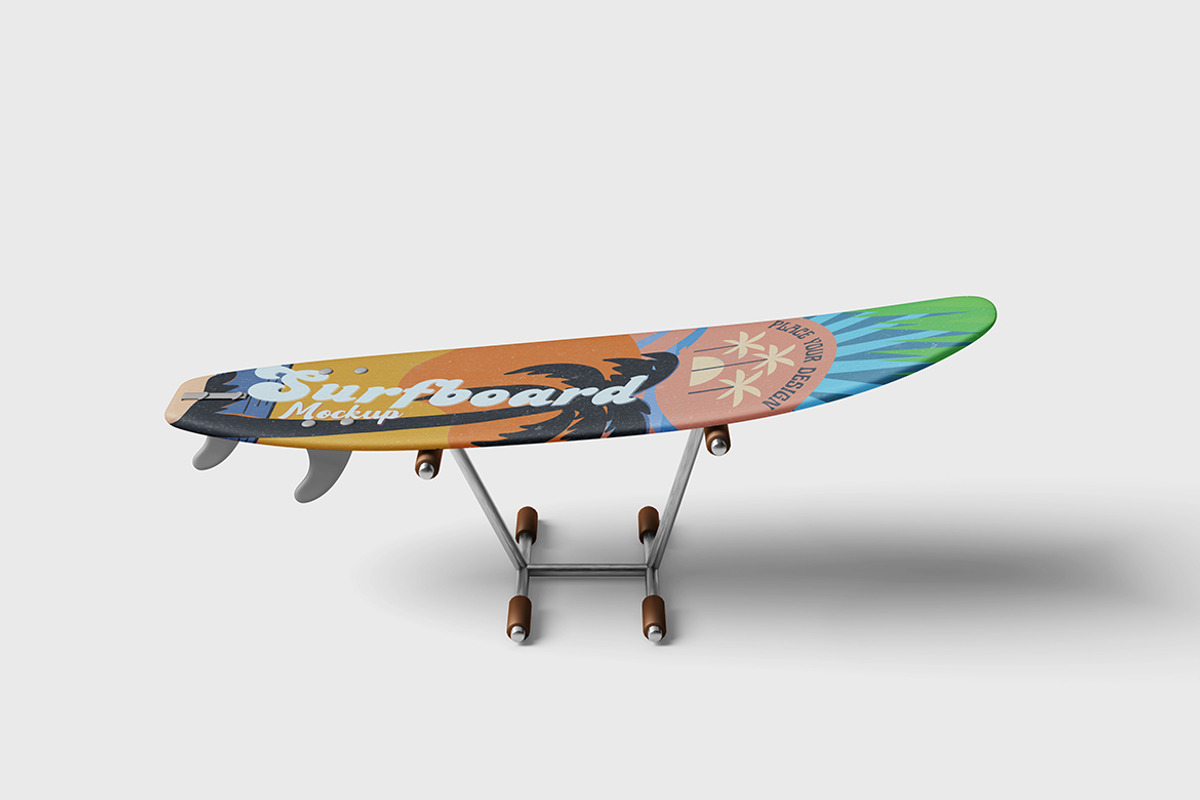 Surfboard Mockup, a Product Mockup by bimockup (Photo 2 of 6)