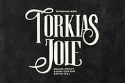 Torkias Jole Elegant Serif Tattoo, a Serif Font by Maulana Creative (Thumbnail 1 of 7)