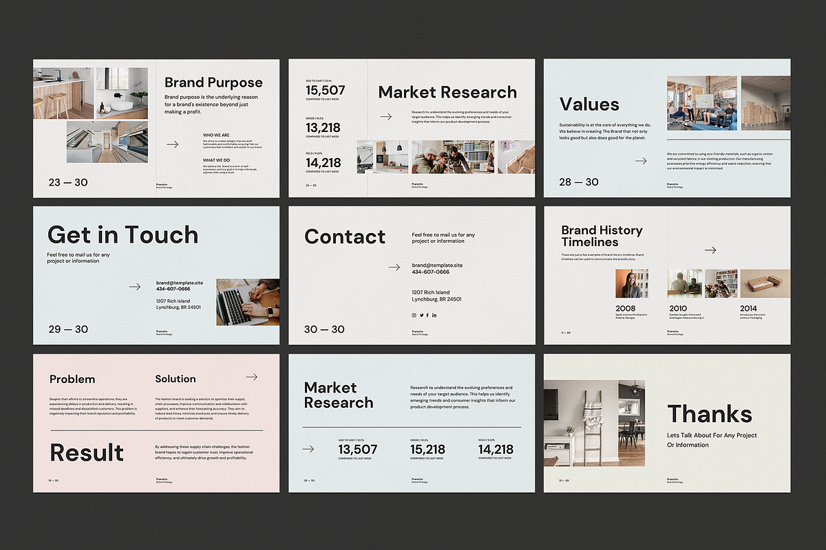 Pranotto Brand Strategy - Powerpoint, a Presentation Template by Surotype (Photo 10 of 10)