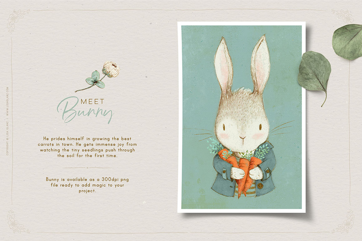 Animal Portraits & flowers, an Animal Illustration by Lisa Glanz (Photo 2 of 12)