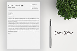 Resume Template 4 Pages Template