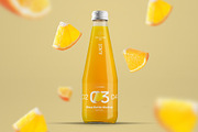 3 Mockup Glass Juice Bottle, a Packaging Mockup by Grow Design Craft Studio (Thumbnail 5 of 7)