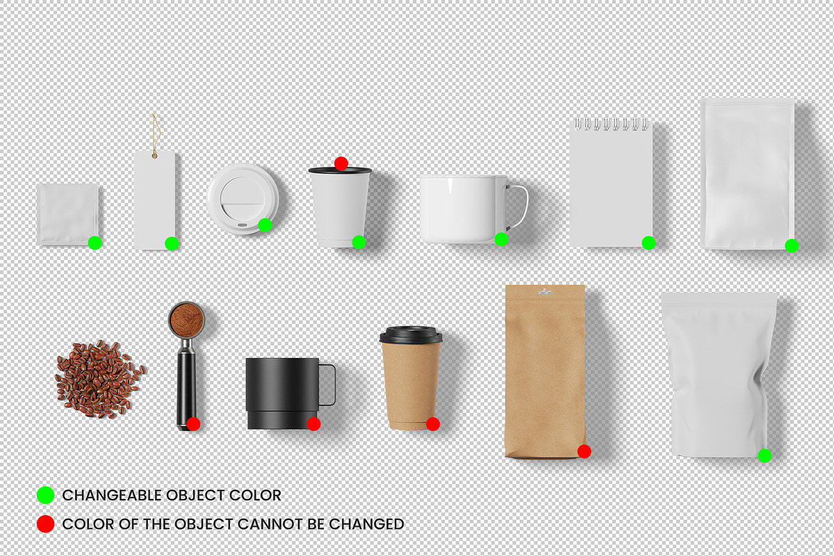Coffee branding mockup bundle, a Cups & Container Mockup by mockupocka (Photo 10 of 11)