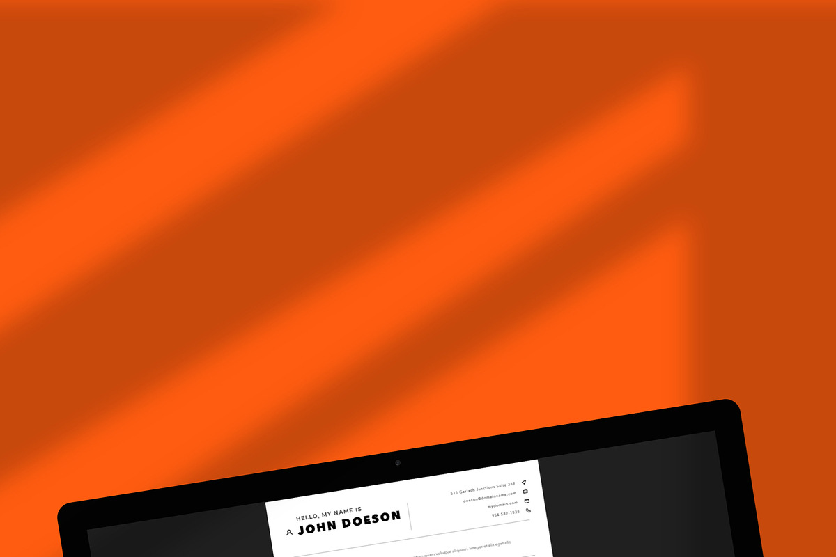 Shadows and lights mockup for Sketch, a Product Mockup by Leschinger.cz (Photo 7 of 13)