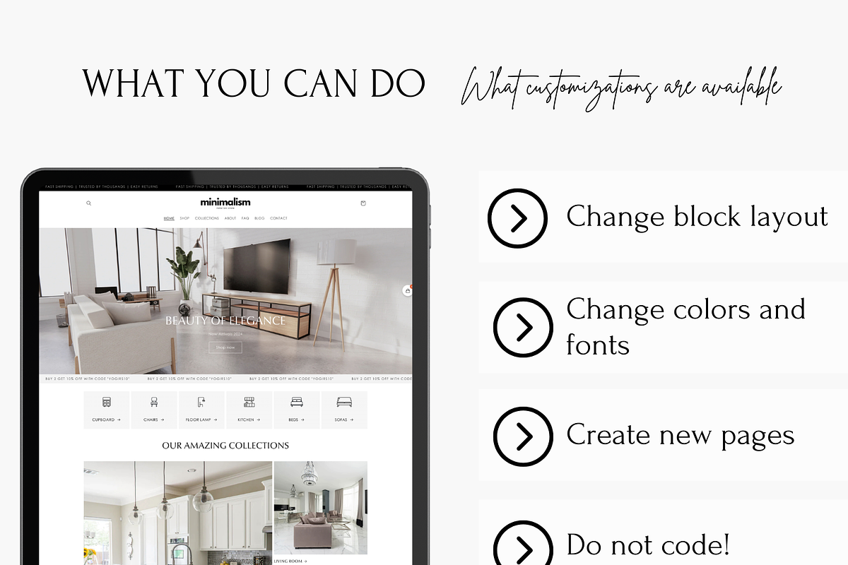 MINIMALISM - Shopify Furniture Theme, a Shopify Template by CharmingAttractive (Photo 24 of 30)
