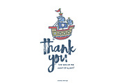 Captain Ahoy - Best Summer Clipart, an Animal Illustration by Euonia Meraki (Thumbnail 11 of 11)